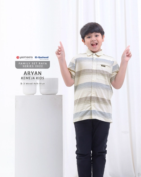 Yasmeera Official - Baju kemeja Aryan Anak